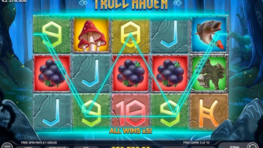 Troll Haven slot screen 4