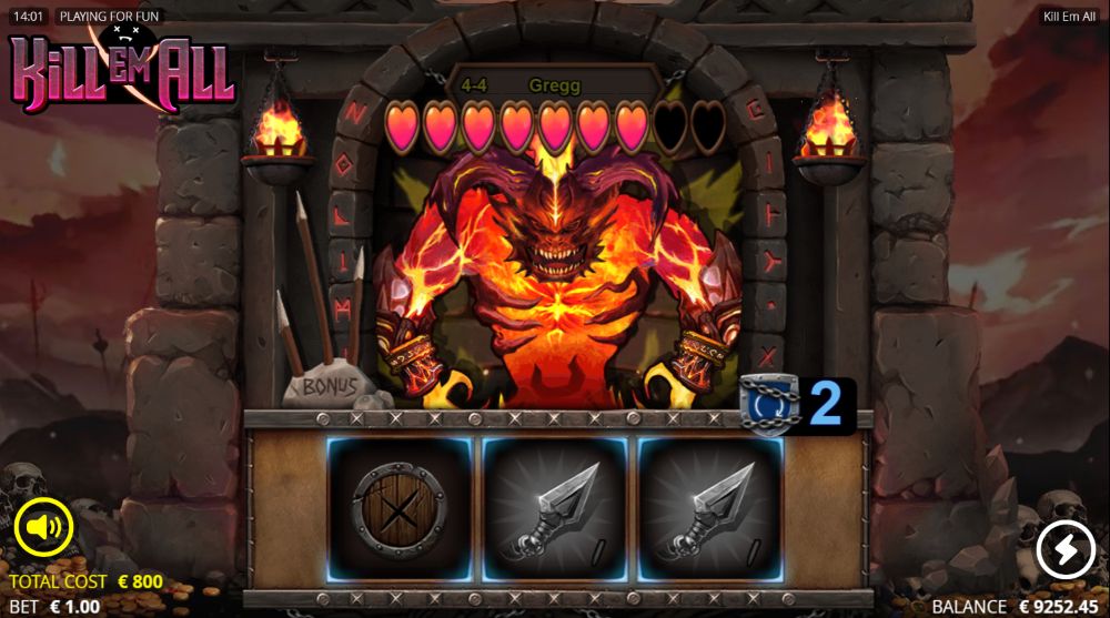 Demo Kill Em All slot