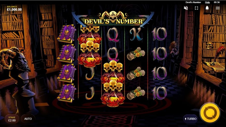 Devil’s Number slot screen 1