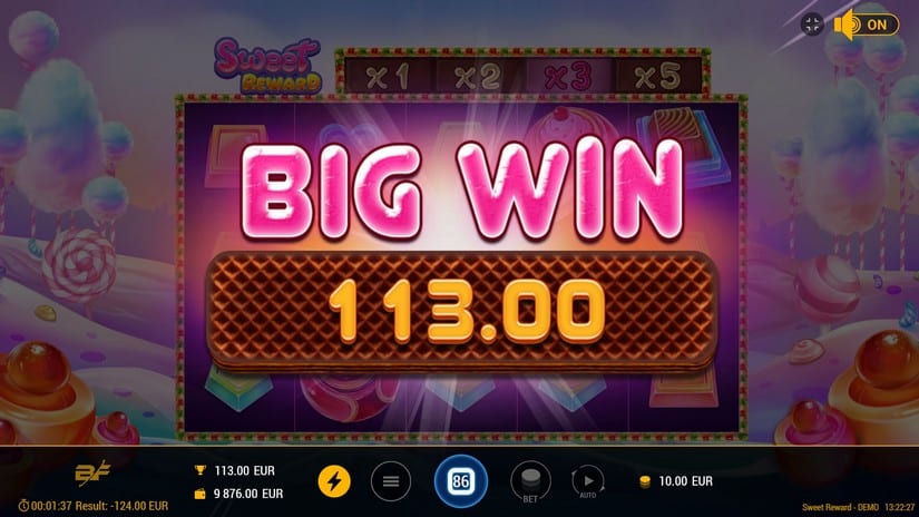 Sweet Reward slot screen 4
