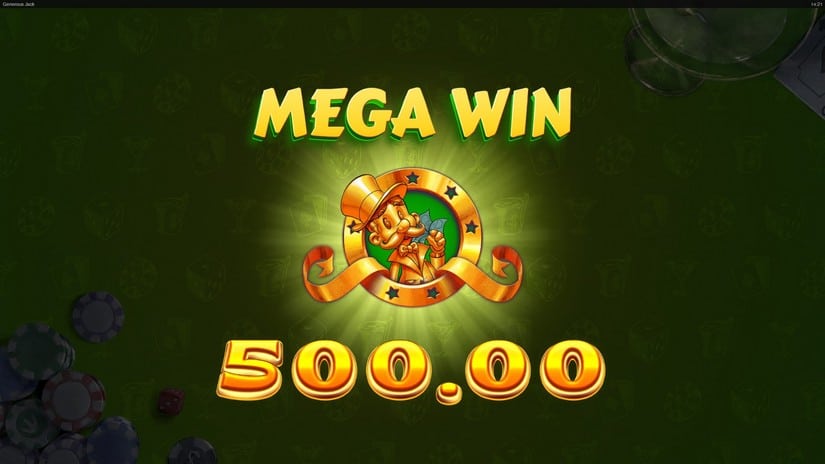 Generous Jack slot screen 6