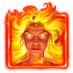 Wild Symbol of Action Boost Amber Island Slot