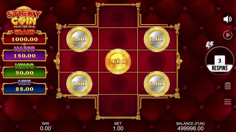 Sticky Coin: Hold The Spin slot screen 5