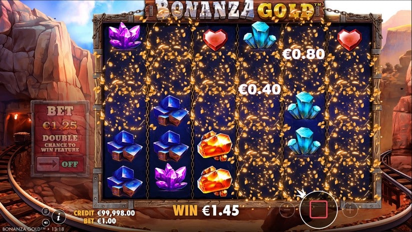 Bonanza Gold slot screen 2