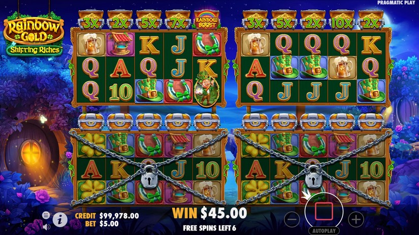 Rainbow Gold slot screen 4