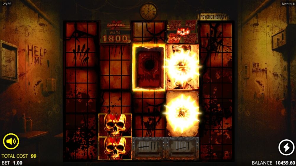 Play free Mental 2 slot