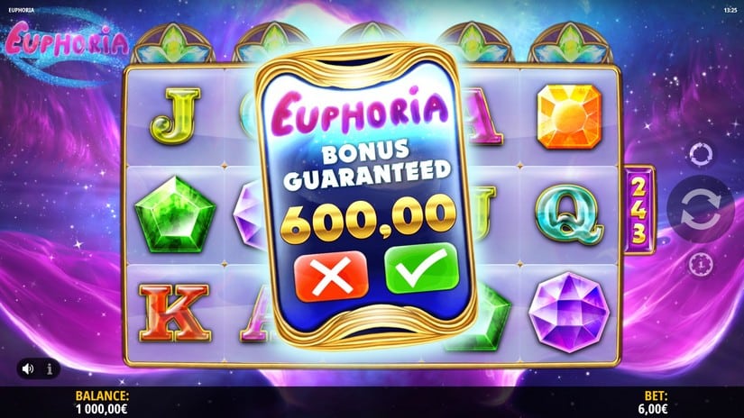 Euphoria slot screen 2