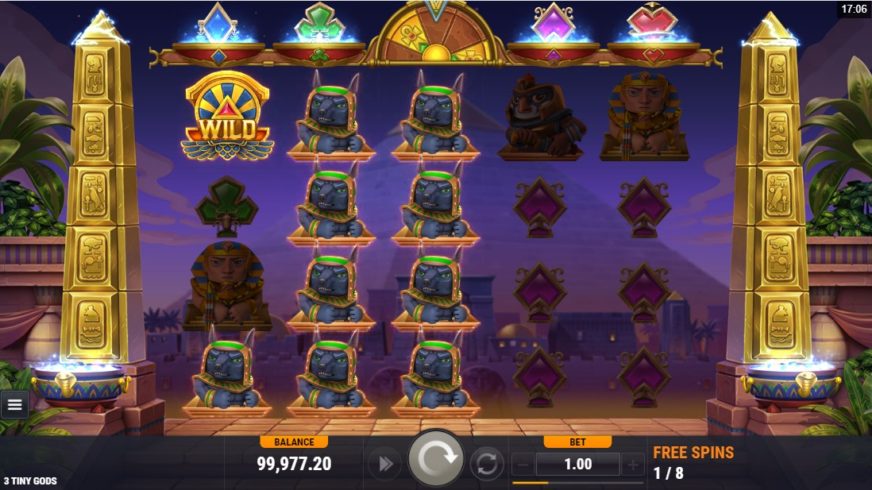 3 Tiny Gods slot screen 4