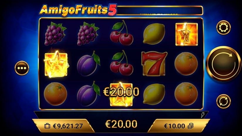 Amigo Fruits 5 slot screen 5