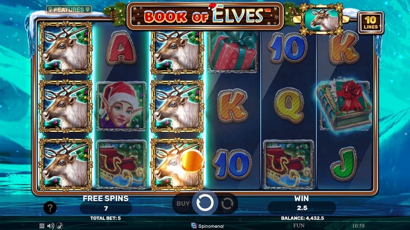 Book Of Elves slot screen 3