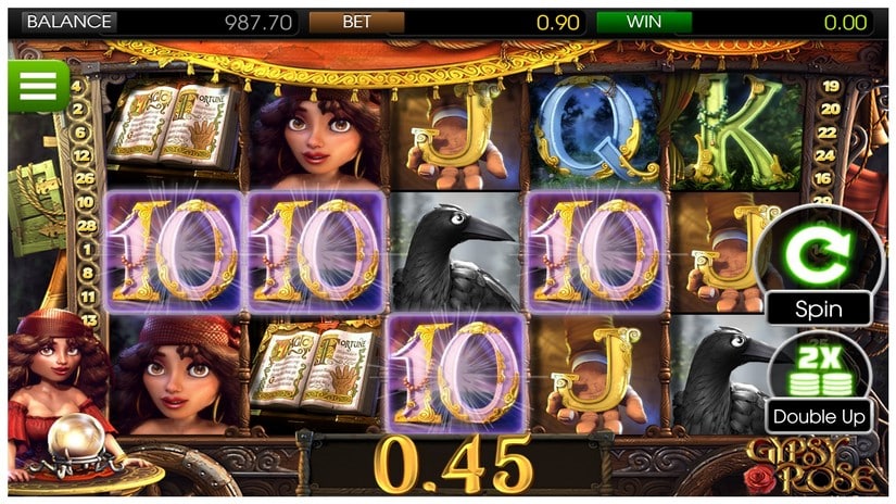 Gypsy Rose slot screen 3