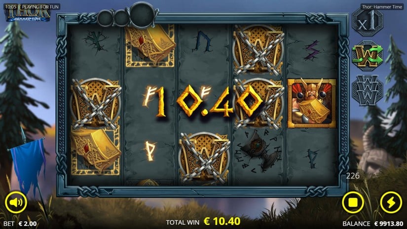 Thor Hammer Time slot screen 5