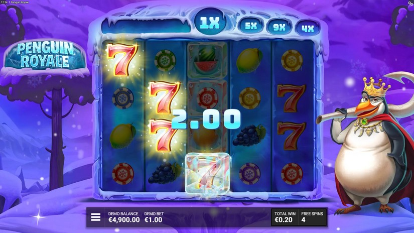 Penguin Royale slot screen 4