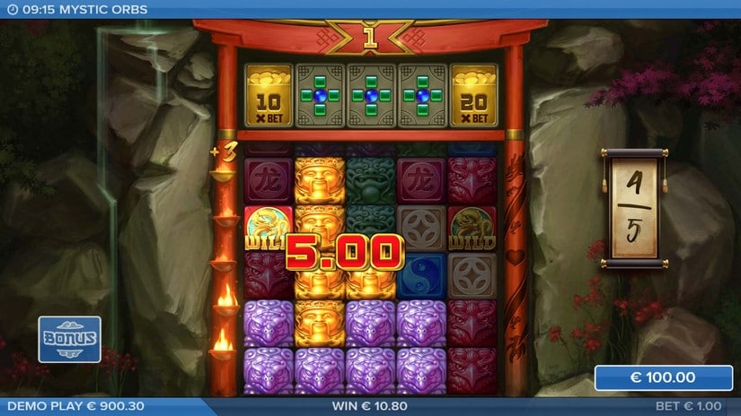 Mystic Orbs slot screen 4