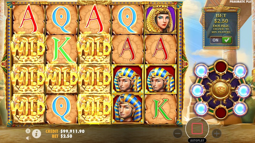 Eye of Cleopatra slot screen 4