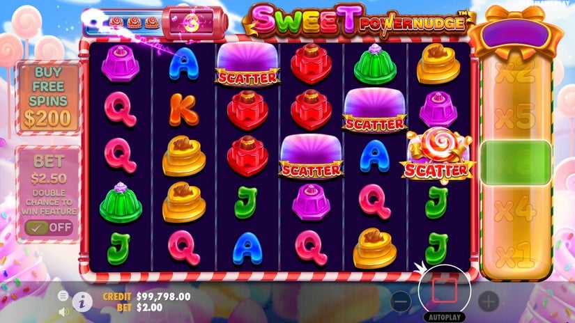 Sweet Powernudge slot screen 3