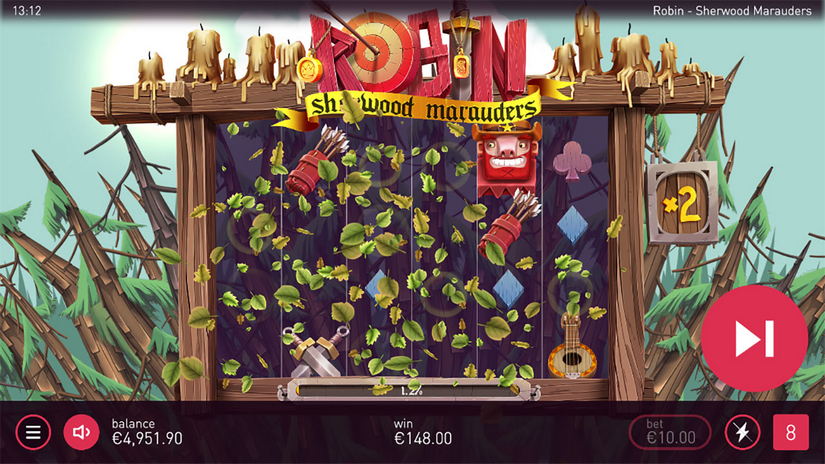Robin – Sherwood Marauders slot screen 2