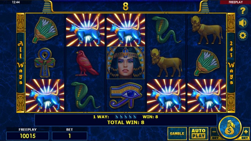 Enchanted Cleopatra slot screen 5