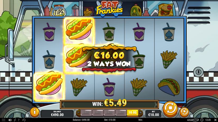 Fat Frankies slot screen 3