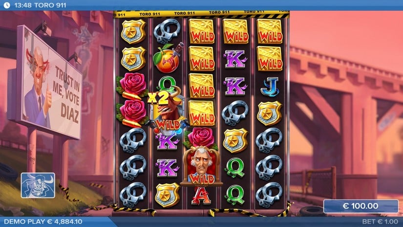 Toro 911 slot screen 5