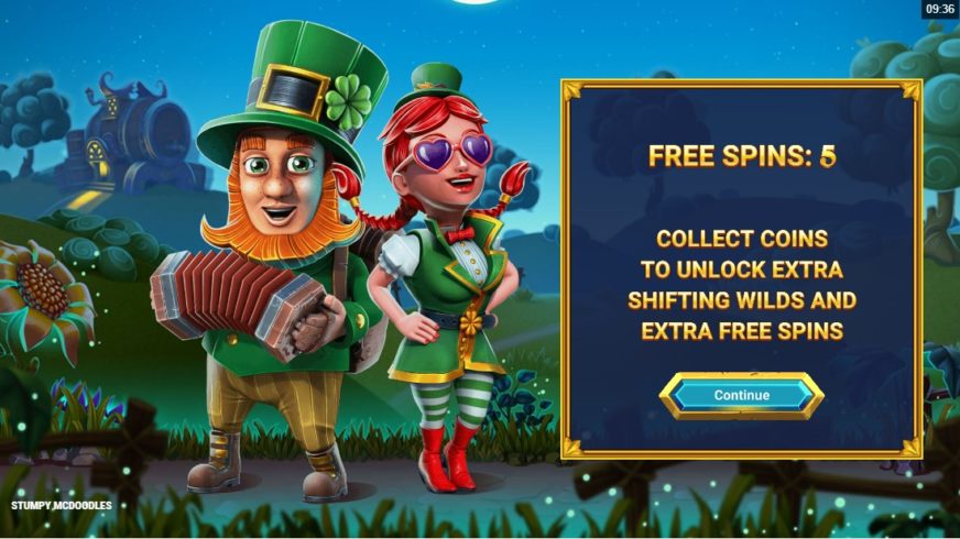 Stumpy McDoodles slot screen 3