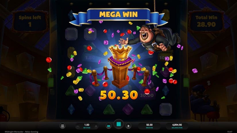 Midnight Marauder slot screen 7