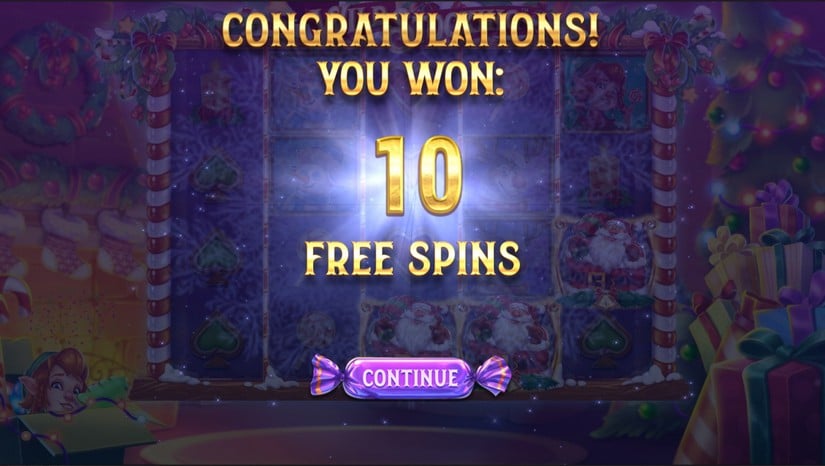 Wild Stocking slot screen 5