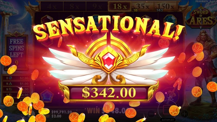 Sword of Ares slot screen 7