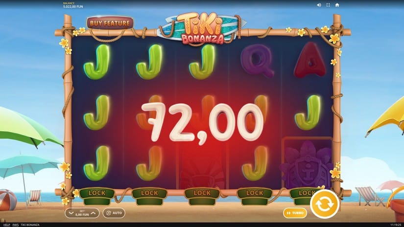 Tiki Bonanza slot screen 2