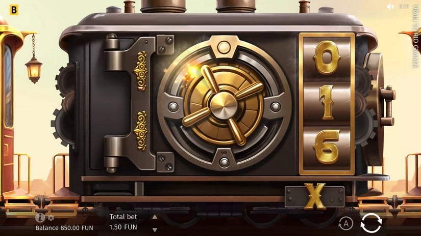Train to Rio Grande slot screen 4