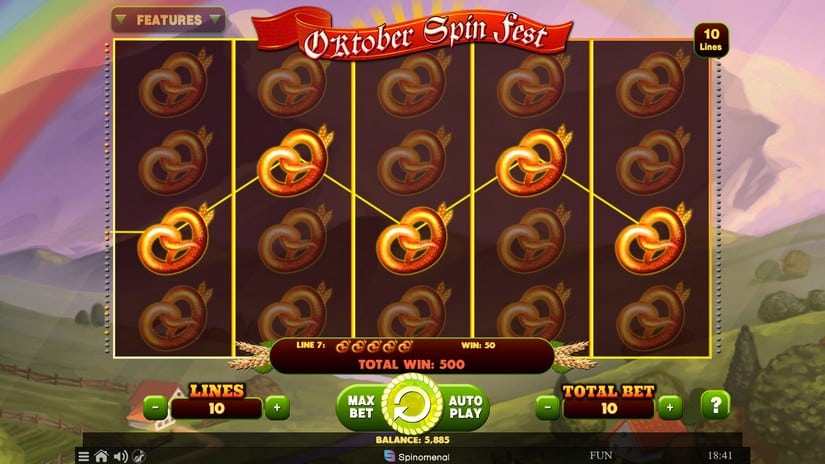 Oktober Spin Fest slot screen 3