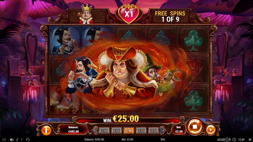 Court of Hearts slot screen 4