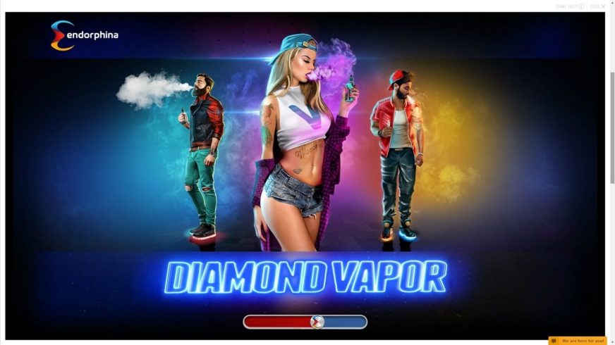 Diamond Vapor slot screen 2