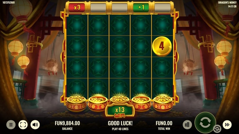 Dragon’s Money slot screen 5