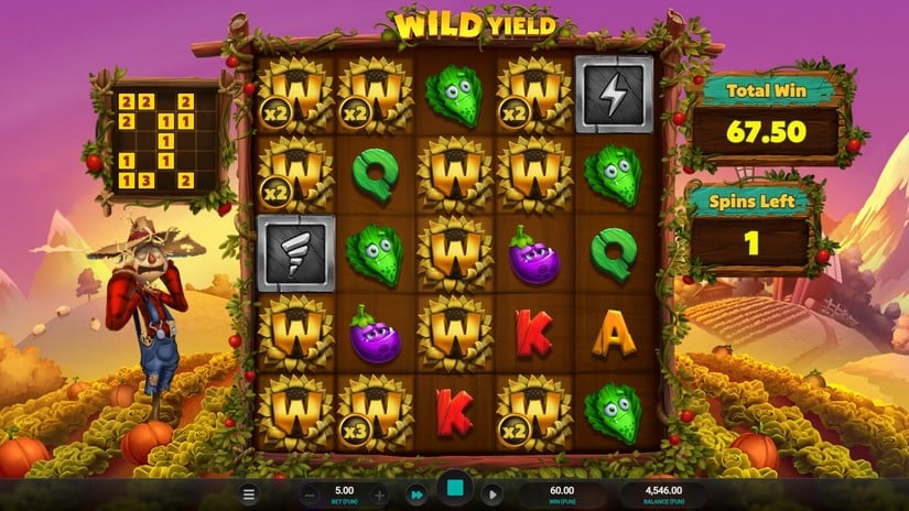 Wild Yield slot screen 8