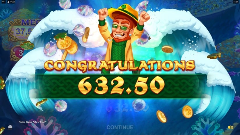 Fishin’ Bigger Pots of Gold slot screen 8