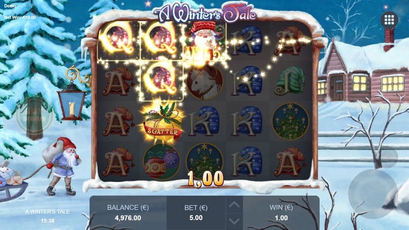 A Winter’s Tale slot screen 2