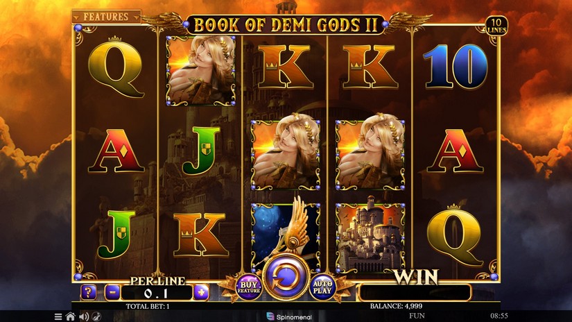 Book Of Demi Gods II slot screen 1