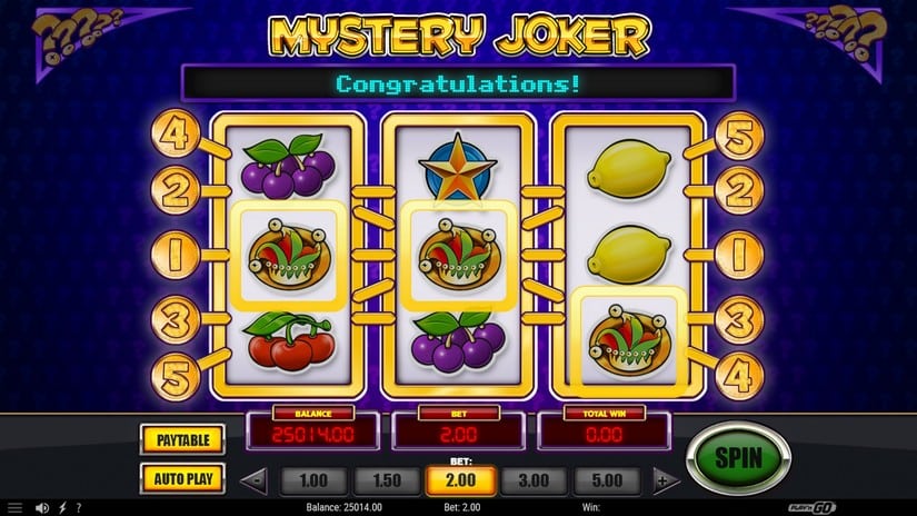 Mystery Joker slot screen 3