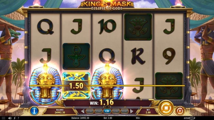 King’s Mask Eclipse of Gods slot screen 2