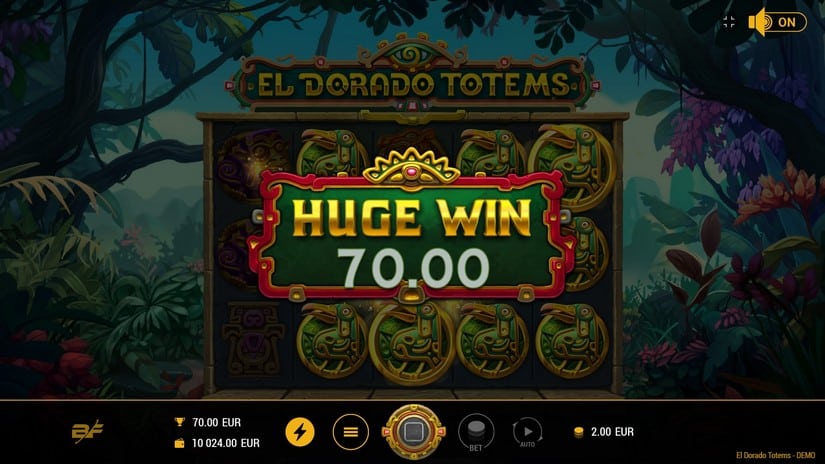 El Dorado Totems slot screen 4
