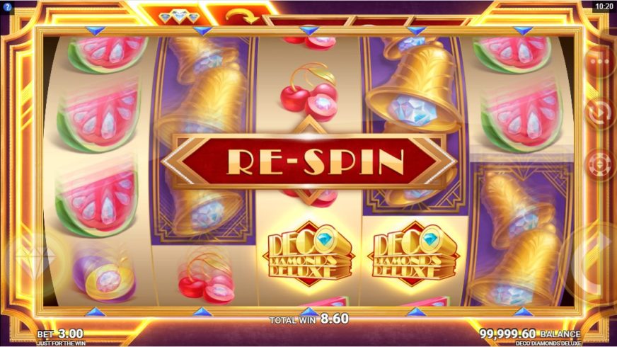 Deco Diamonds Deluxe slot screen 3