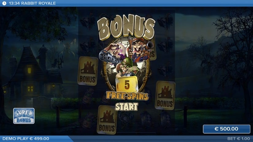 Rabbit Royale slot screen 3