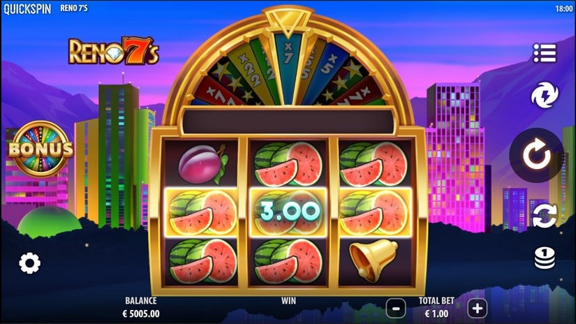 Reno 7s slot screen 3