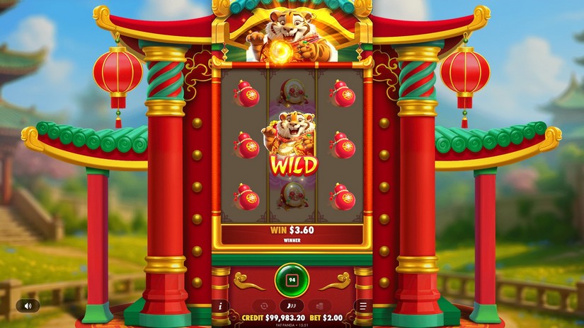 Lucky Tiger Gold slot screen 3
