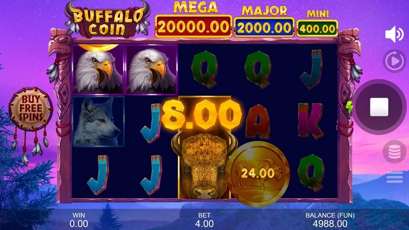 Buffalo Coin: Hold The Spin slot screen 2