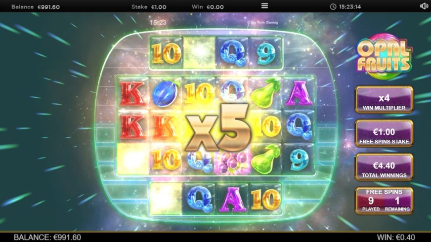 Opal Fruits slot screen 6