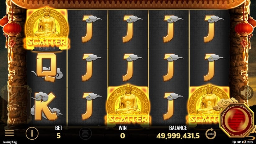 Monkey King slot screen 2