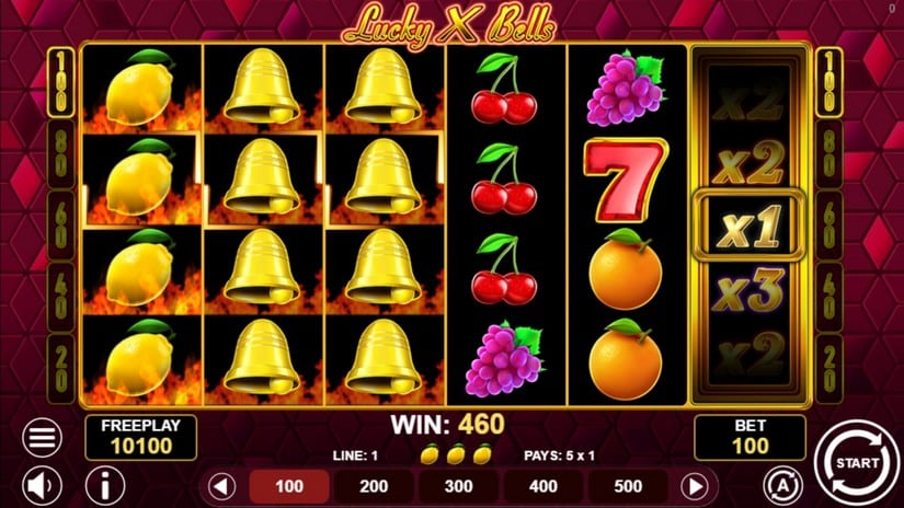 Lucky X Bells slot screen 3