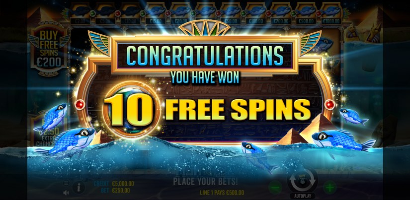 Fish Eye slot screen 4